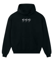 Load image into Gallery viewer, FETII Cherub Hoodie Black V2