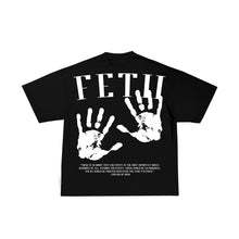Load image into Gallery viewer, FETII Handprint T-Shirt Black