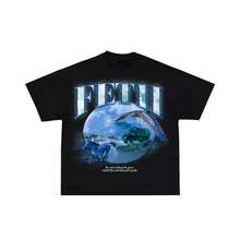 Load image into Gallery viewer, FETII Eagle & Horse Chrome T-Shirt
