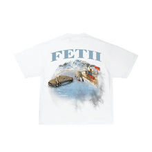 Load image into Gallery viewer, FETII Polar Bear & Ice T-shirt White