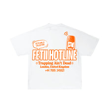 Load image into Gallery viewer, FETII Hotline T-shirt White