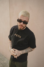 Load image into Gallery viewer, FETII Twin Angel T-Shirt Black
