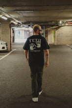 Load image into Gallery viewer, FETII Handprint T-Shirt Black