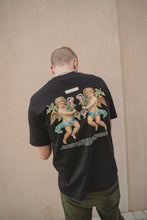 Load image into Gallery viewer, FETII Twin Angel T-Shirt Black