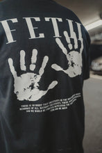 Load image into Gallery viewer, FETII Handprint T-Shirt Black