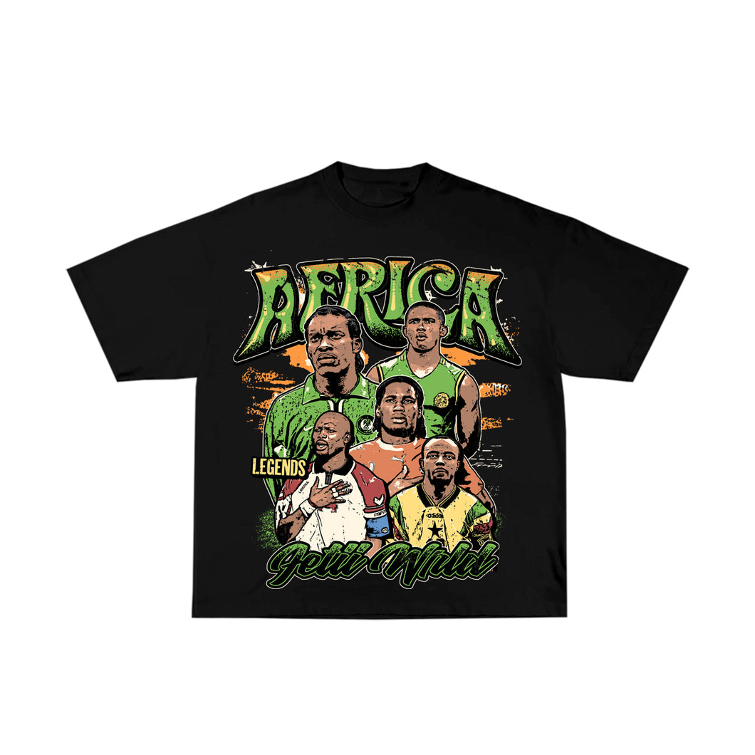 FETII Africa T-shirt Black