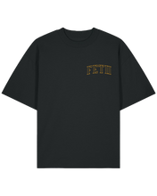 Load image into Gallery viewer, FETII Cherub Print T-shirt Black
