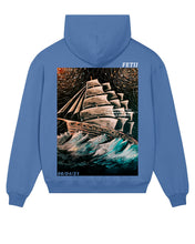 Load image into Gallery viewer, FETII Sea Hoodie Bright Blue
