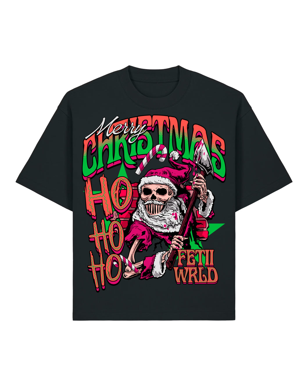 FETII Xmas T-shirt Black