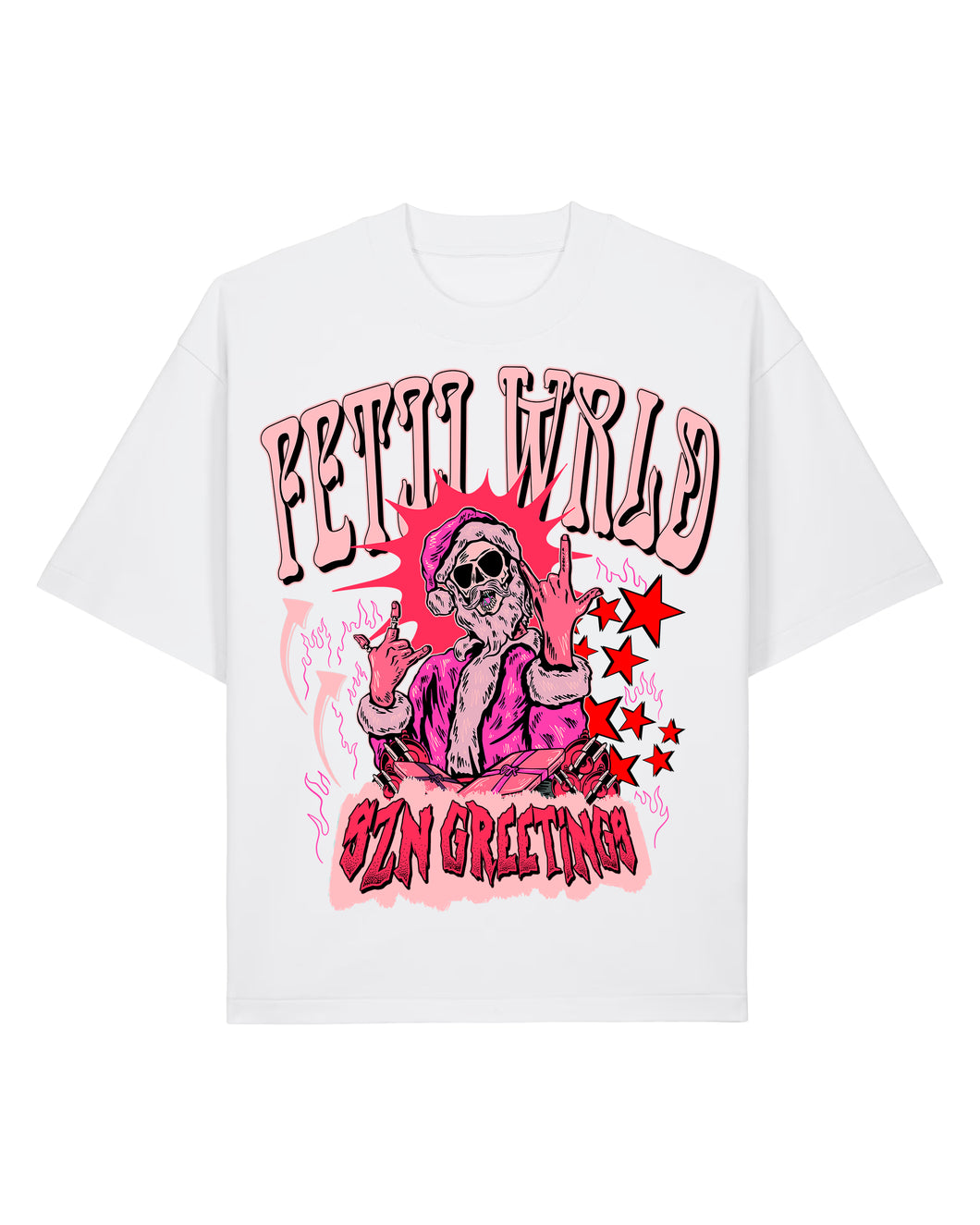 FETII Xmas T-shirt White