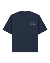 Load image into Gallery viewer, FETII Cherub Print T-shirt Navy
