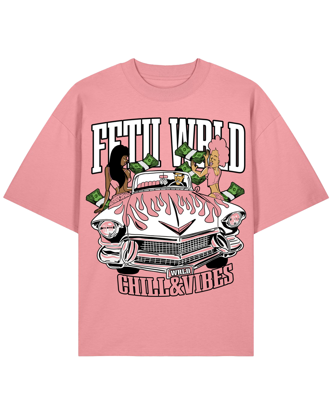 FETII Vibes T-shirt Pink