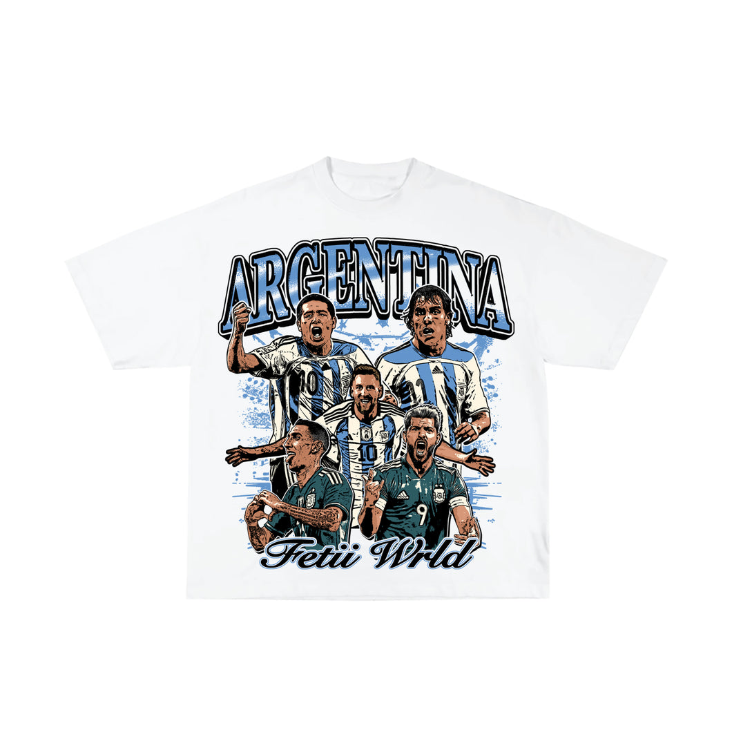 FETII Argentina T-shirt White