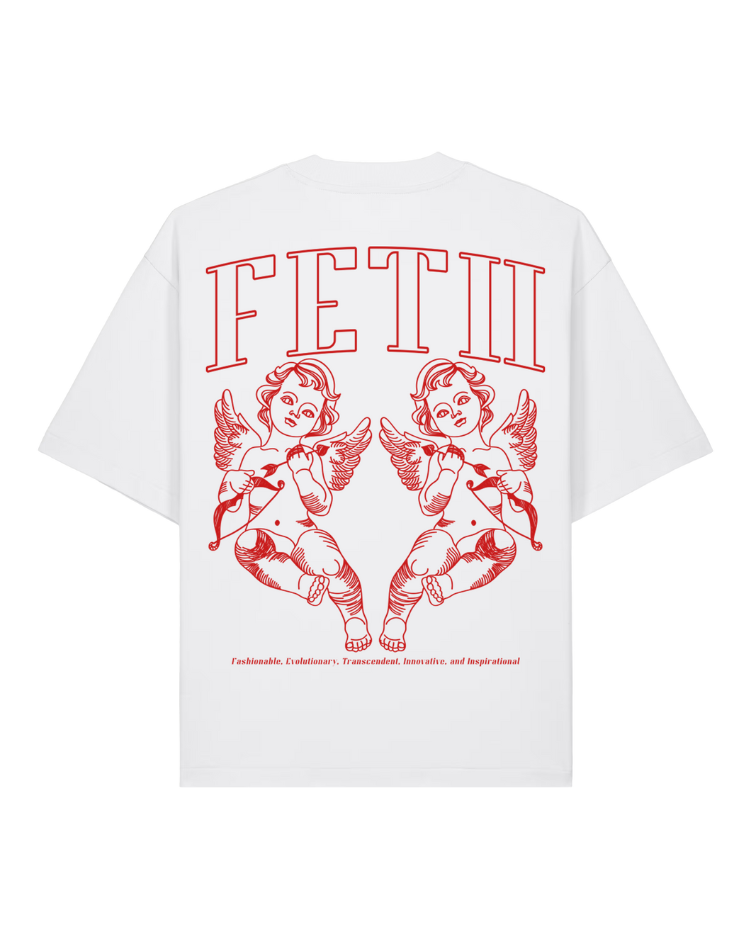FETII Cherub T-shirt White