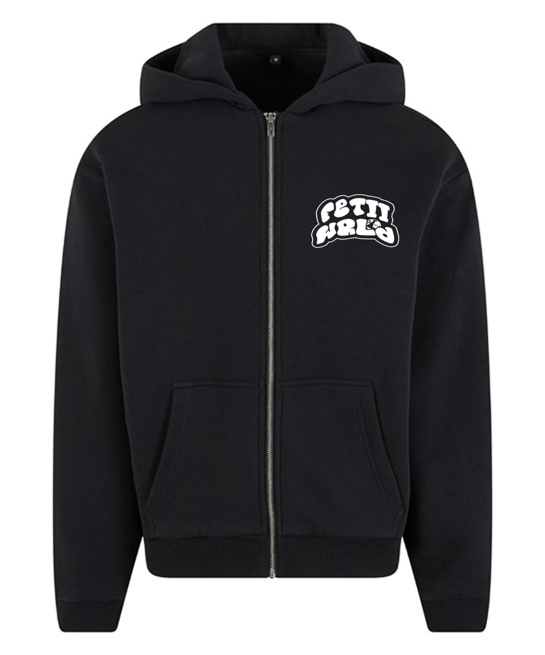 FETII WRLD Hoodie Black V2