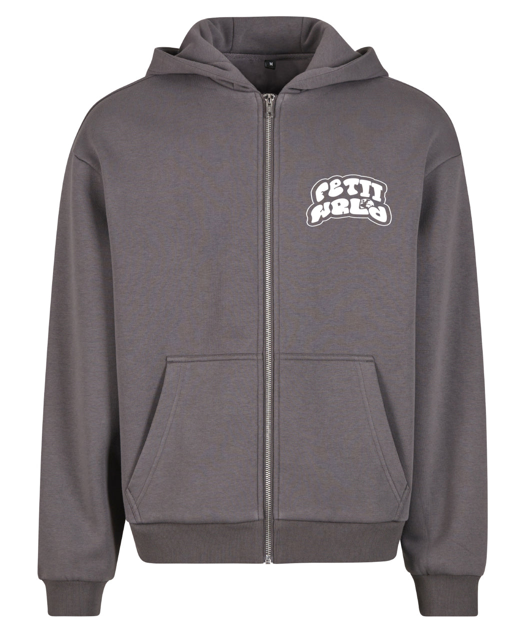 FETII WRLD Hoodie Charcoal Grey V2