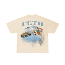 Load image into Gallery viewer, FETII Polar Bear &amp; Ice T-shirt Cream
