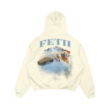 Load image into Gallery viewer, FETII Polar Bear &amp; Ice Hoodie Cream
