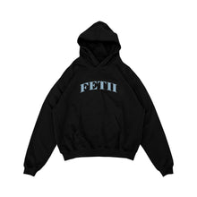 Load image into Gallery viewer, FETII Polar Bear &amp; Ice Hoodie Black
