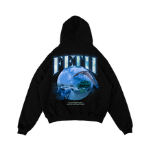 Load image into Gallery viewer, FETII Eagle &amp; Horse Chrome Hoodie
