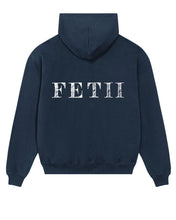 Load image into Gallery viewer, FETII Cherub Hoodie Navy
