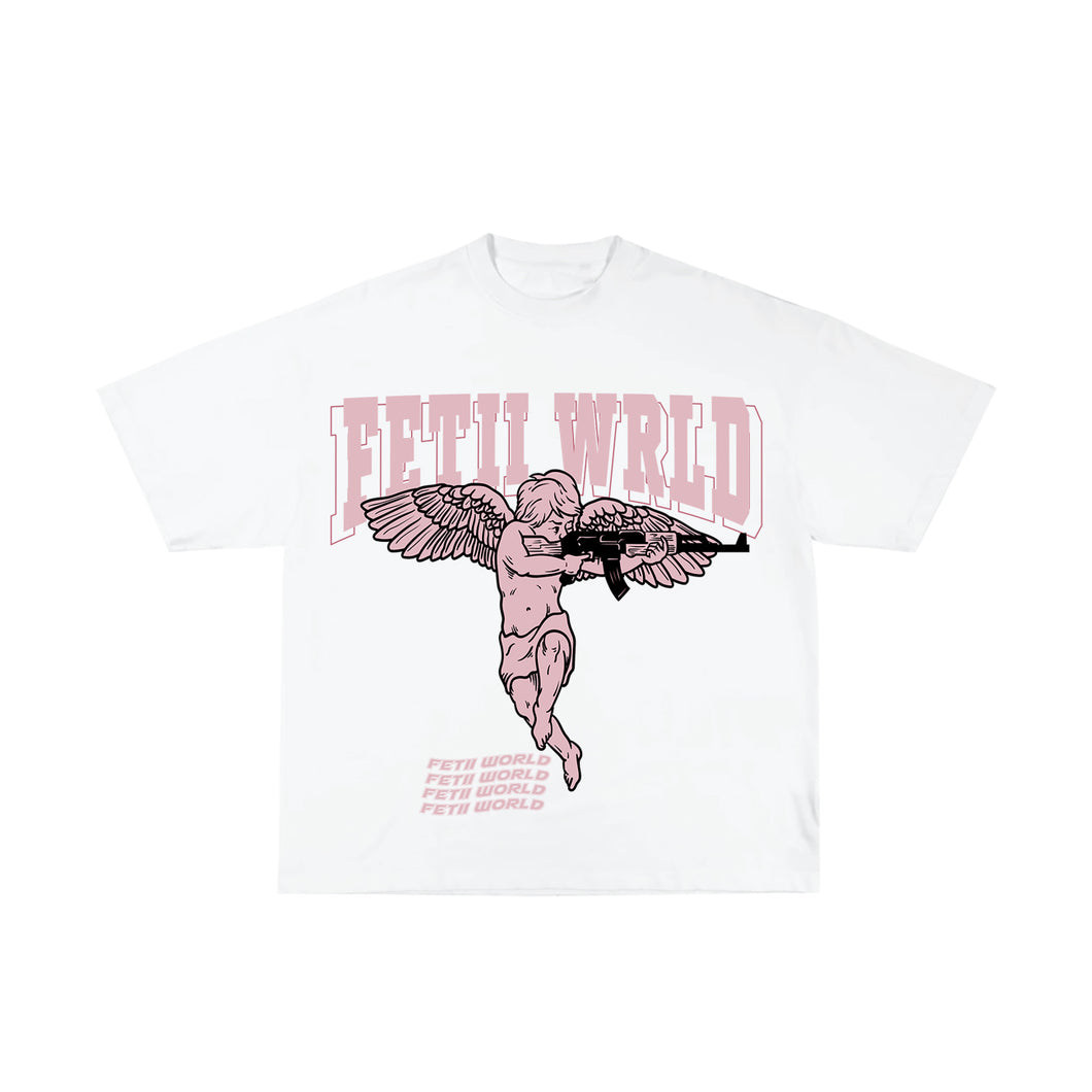 FETII Angel V2 T-shirt White & Pink