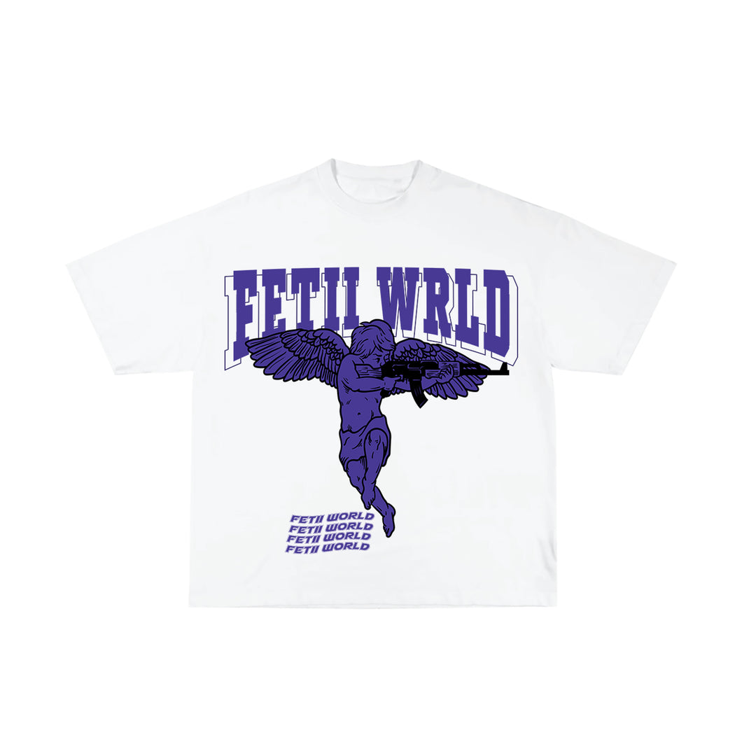 FETII Angel V2 T-shirt White & Purple